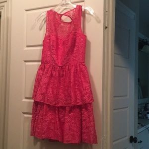 Hot Pink Max and Cleo Dress